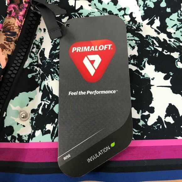 NEW Free People Movement Bunny Slope Printed Puffer Jacket Large Snow Winter Ski - Picture 14 of 15